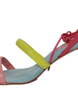 Multicolored Neon Heeled Sandals - Julia & Santos