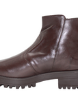 Leather Ankle Lug Sole Boots - Julia & Santos