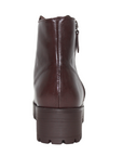 Leather Ankle Lug Sole Boots - Julia & Santos