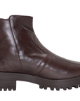 Leather Ankle Lug Sole Boots - Julia & Santos