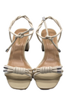 Off White Block Heeled Sandal - Julia & Santos 