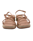 Strappy Blush Platform Wedge - Julia & Santos 