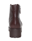 Leather Ankle Lug Sole Boots - Julia & Santos 