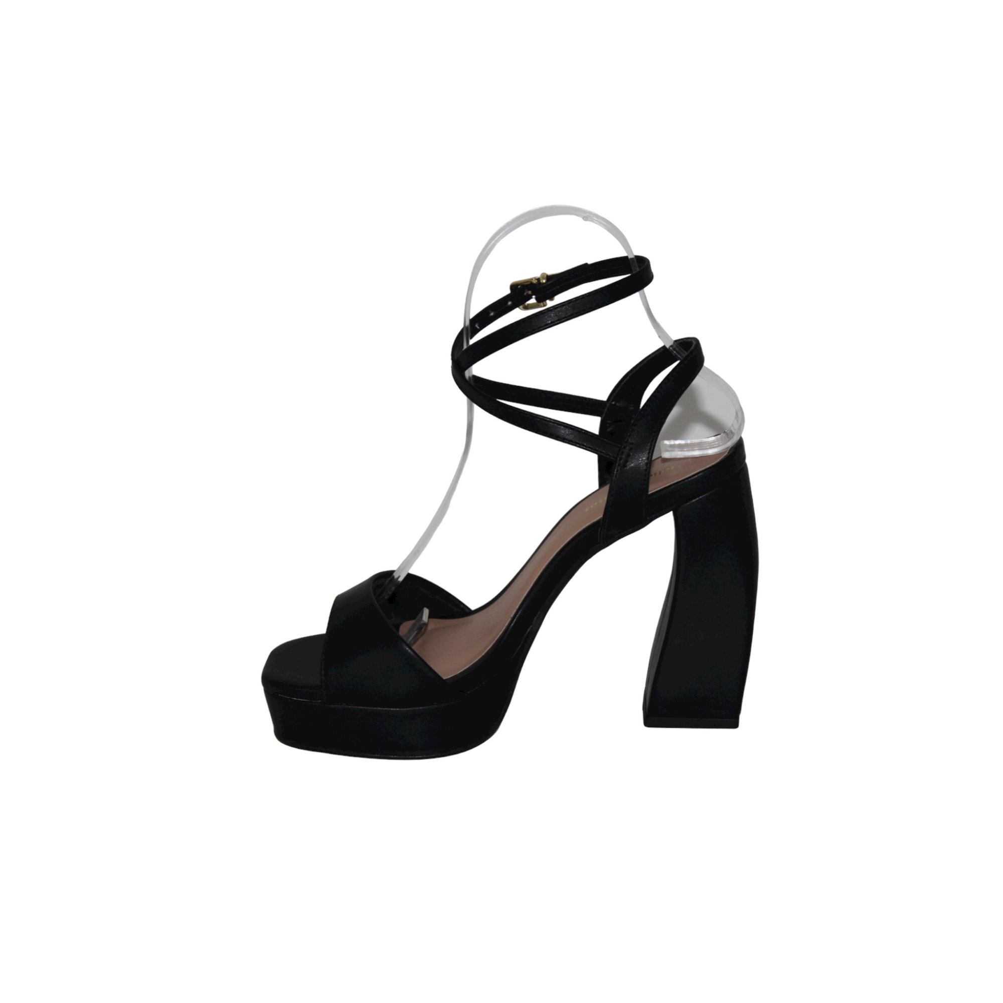 Open Toe Platform Heel with Ankle Strap - Julia &amp; Santos 