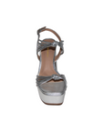 Open Toe Platform Heel with Knot Detail - Julia & Santos 