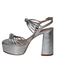 Open Toe Platform Heel with Knot Detail - Julia & Santos 