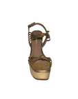 Open Toe Platform Heel with Knot Detail - Julia & Santos 