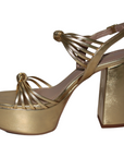 Open Toe Platform Heel with Knot Detail - Julia & Santos 