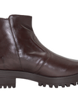 Leather Ankle Lug Sole Boots - Julia & Santos 