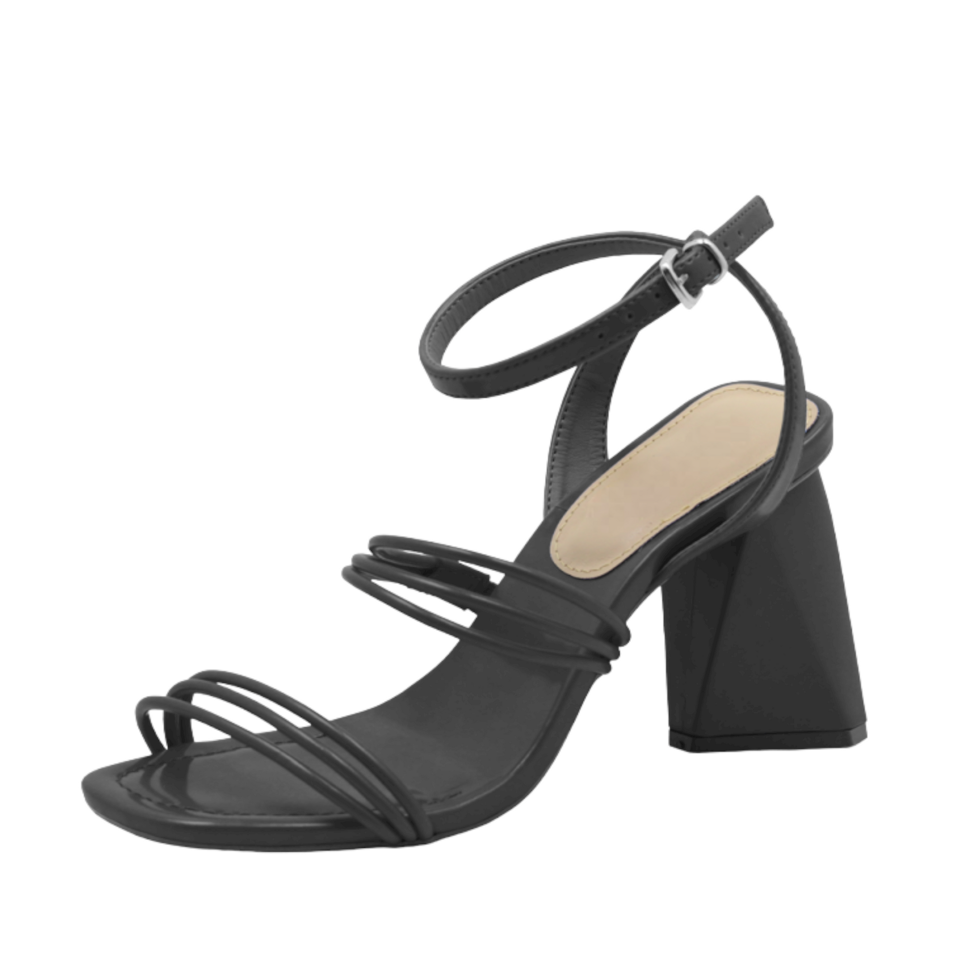 Open Toe Strappy Heels - Julia &amp; Santos 